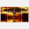 Designart - Lonely Tree in African Sunset - Oversized African Landscape Canvas Art